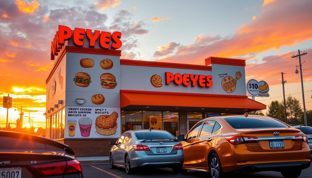 Popeyes drive thru options