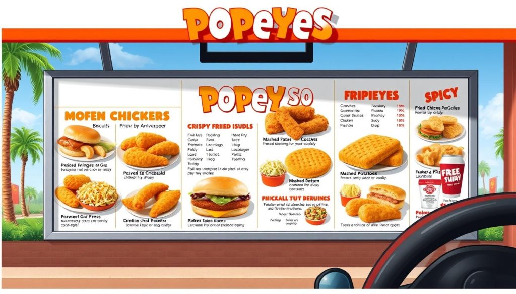 Popeyes drive thru prices