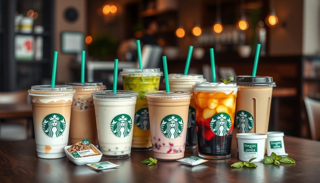 Pricing overview diabetic drinks at Starbucks