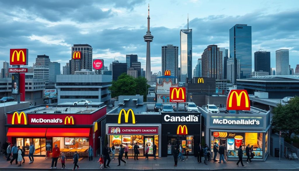 Pricing variations in McDonald's Canada