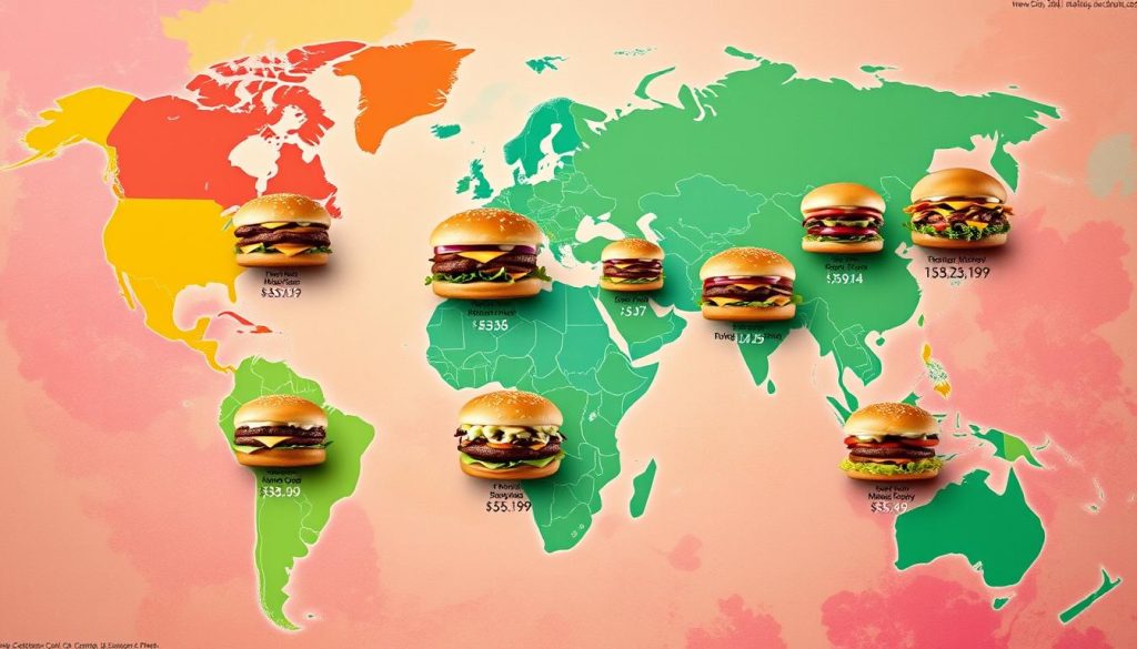 Regional Variations in McDonald's Burger Prices