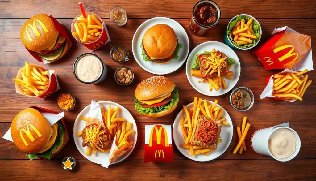 Reviews and ratings of McDonald's menu items