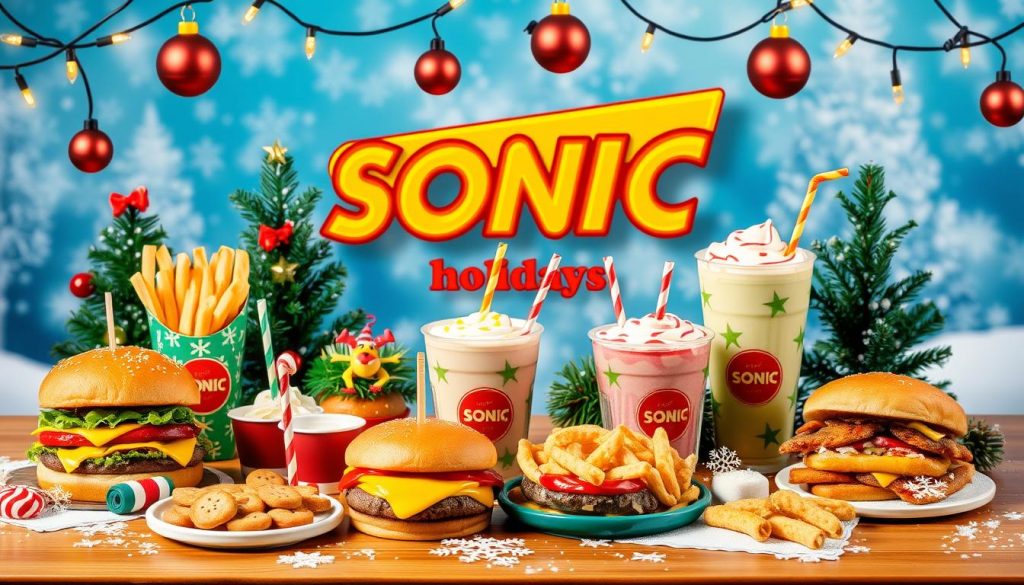 Sonic holiday menu prices