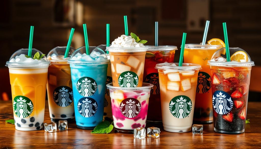 Starbucks cold drinks