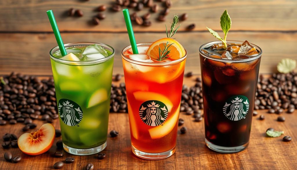 Starbucks iced tea options