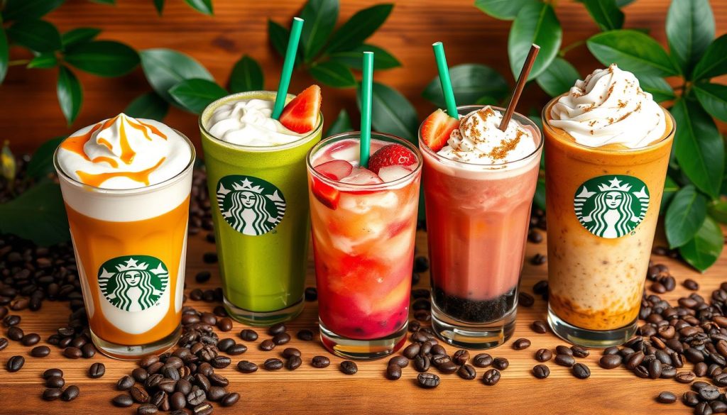 Starbucks specialty drinks