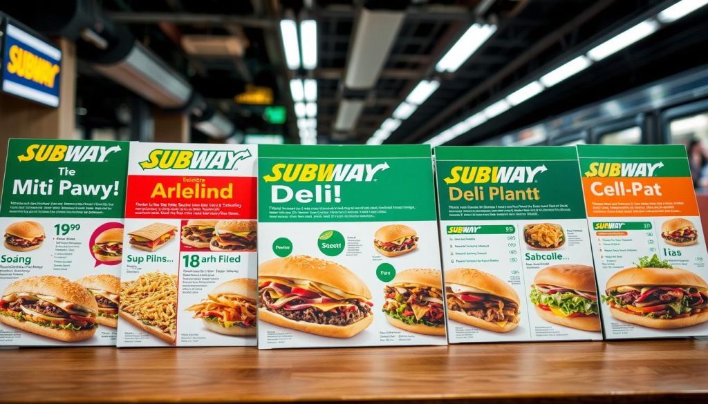 Subway deli menu locations regional variations