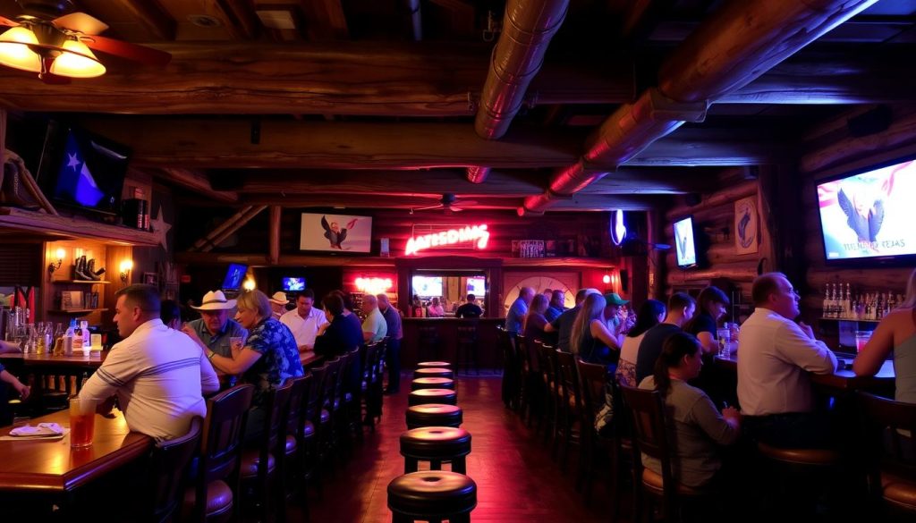 Texas Roadhouse bar atmosphere