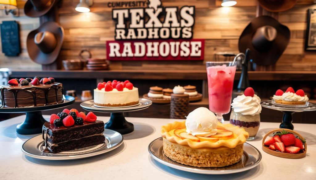 Texas Roadhouse dessert selection for all occasions