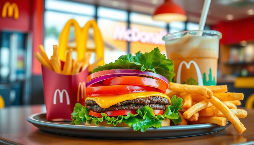 Vegan-friendly meals at McDonald's