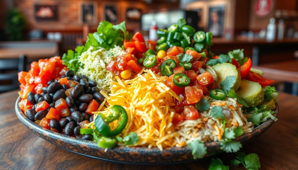 Vegetarian toppings for Chipotle veggie menu choices