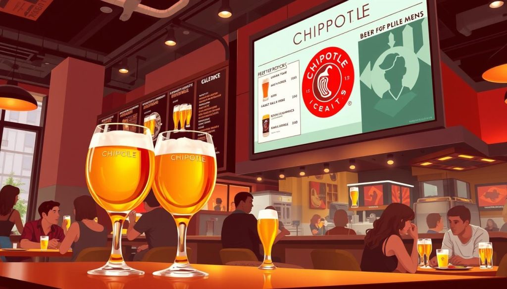 access chipotle beer menu