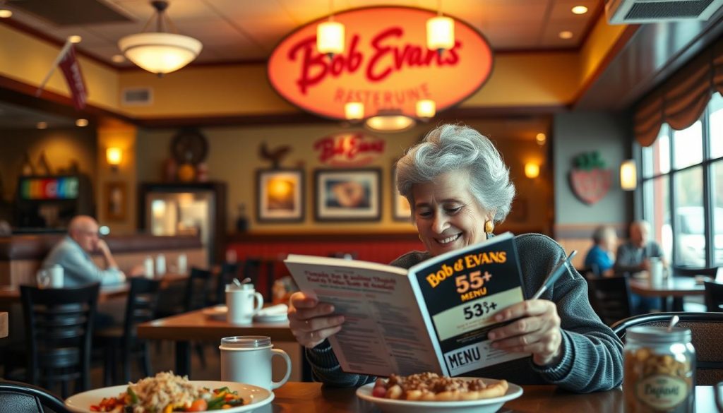 accessing senior discounts at bob evans