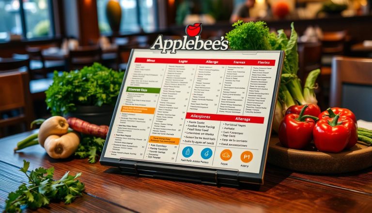 applebee's allergen menu