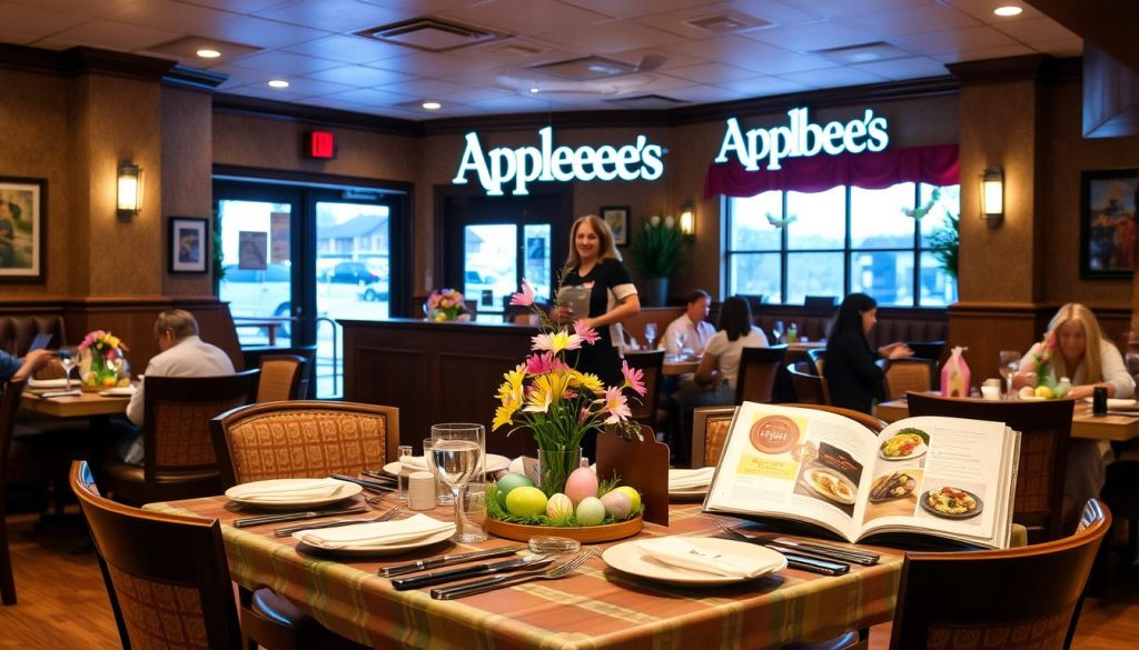 applebee's easter menu reservation process