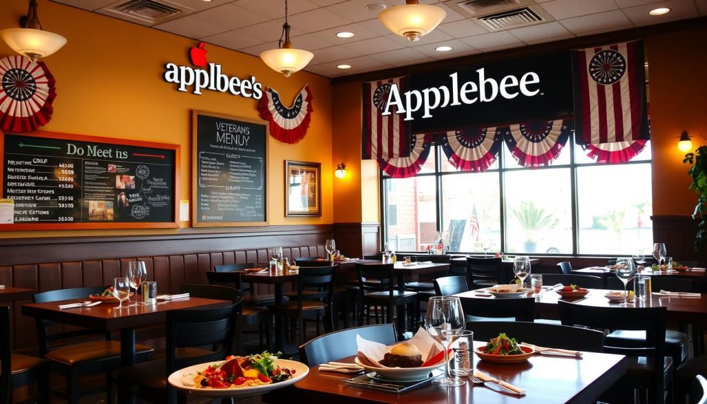 applebee's veterans day menu prices