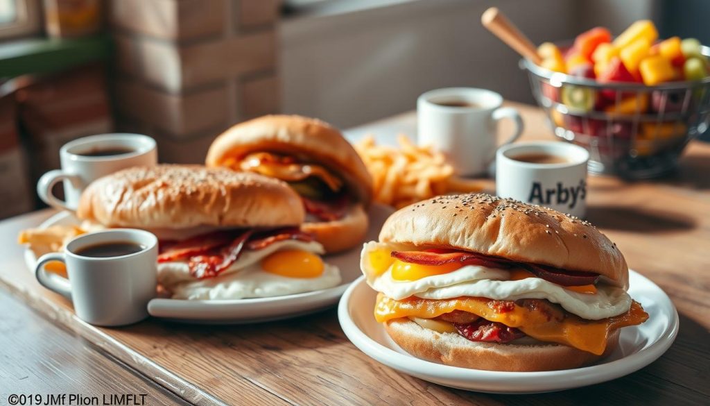 arby's breakfast menu items