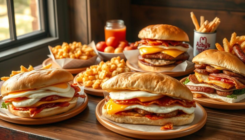 arby's breakfast options