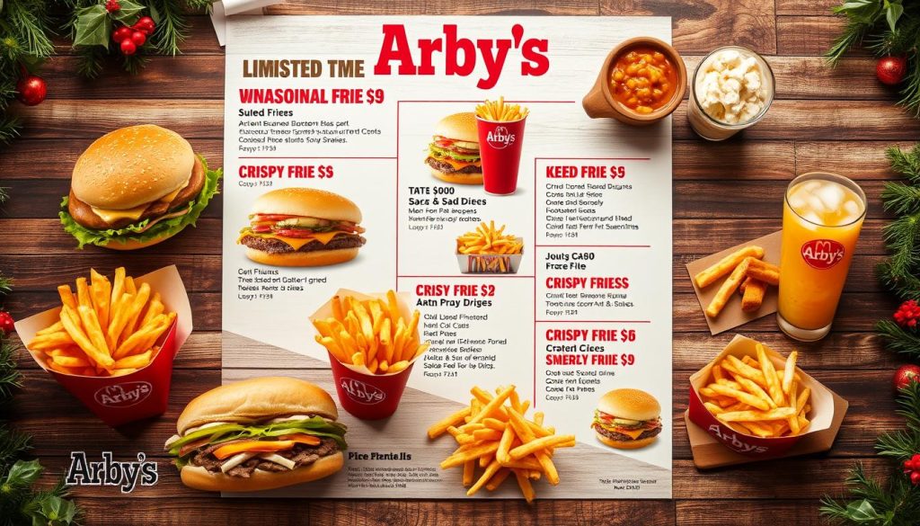 arby's menu with prices