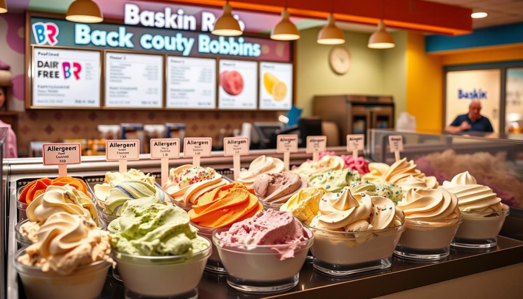 baskin robbins allergen menu experiences