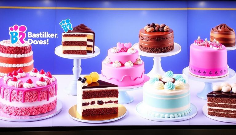 baskin robbins cake menu