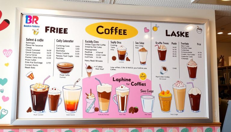 baskin-robbins coffee menu