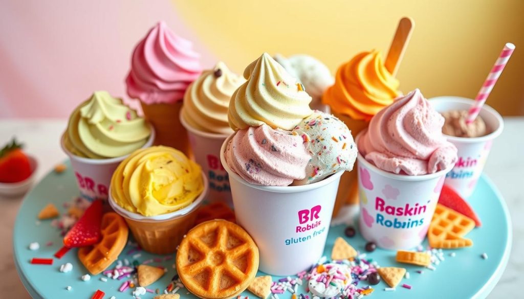 baskin robbins gluten free choices