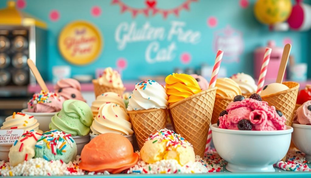 baskin robbins gluten free menu