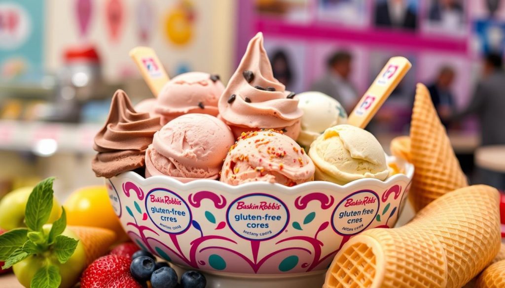 baskin robbins gluten free menu