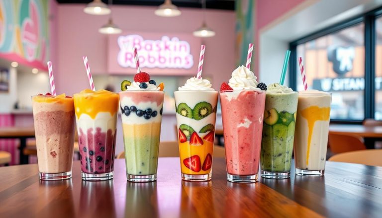 baskin robbins smoothie menu