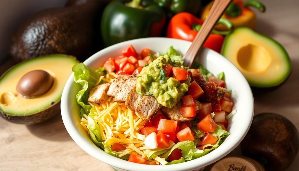 best low carb meals at chipotle