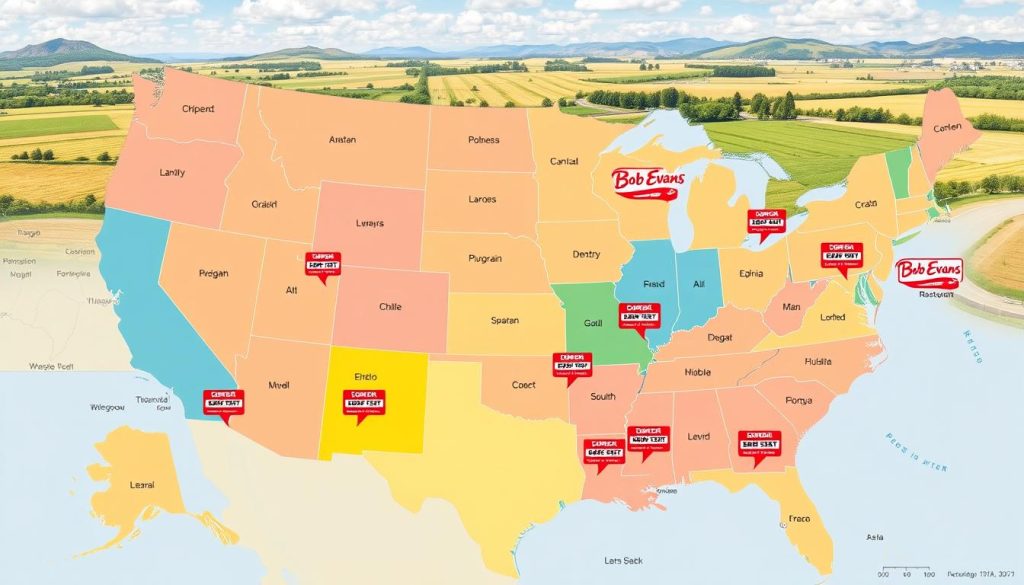 bob evans restaurant locations