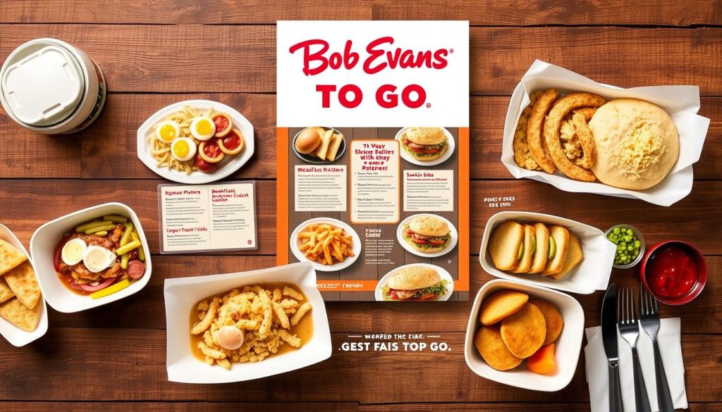 bob evans to go menu