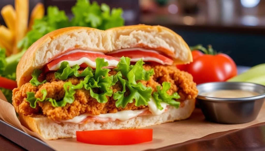 bojangles chicken sandwich nutritional information