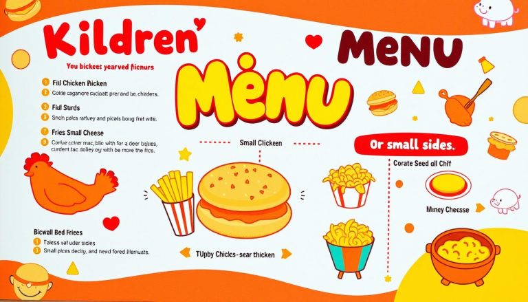 bojangles kids menu