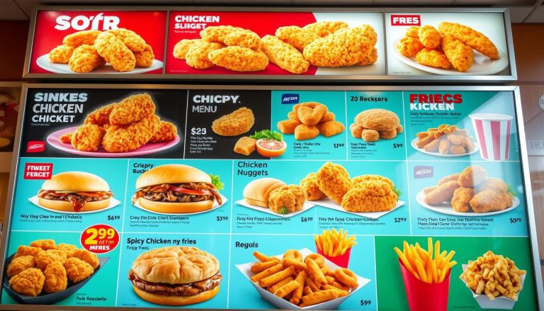 burger king chicken menu