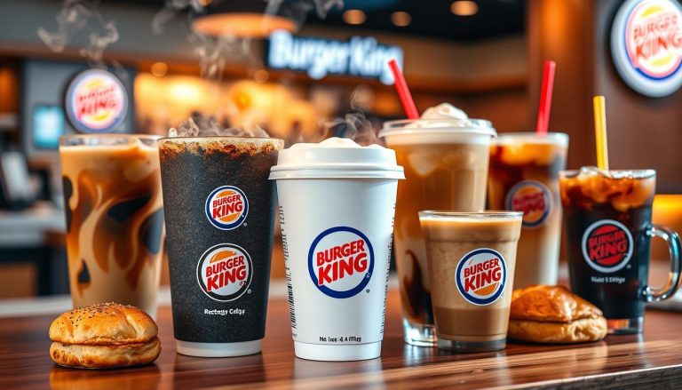 burger king coffee menu