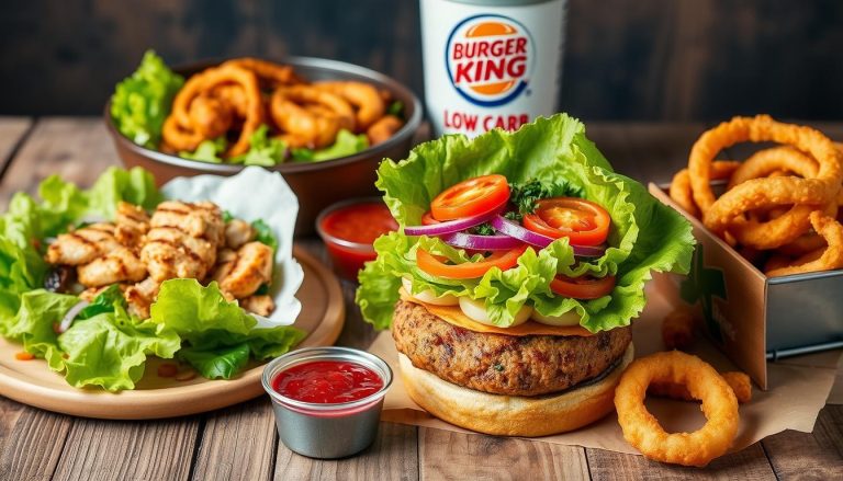 burger king low carb menu