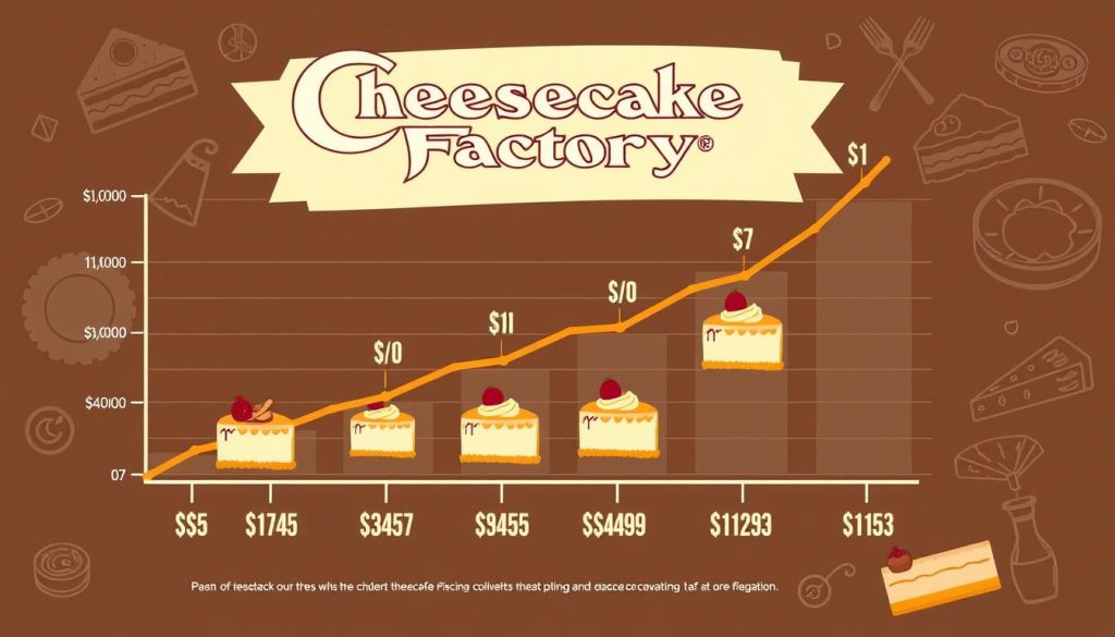 cheesecake factory pricing trends