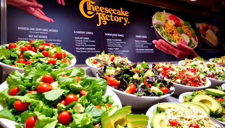 cheesecake factory salad menu