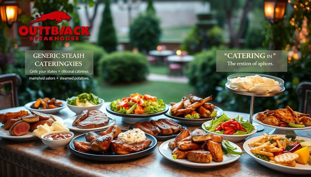 compare outback steakhouse catering