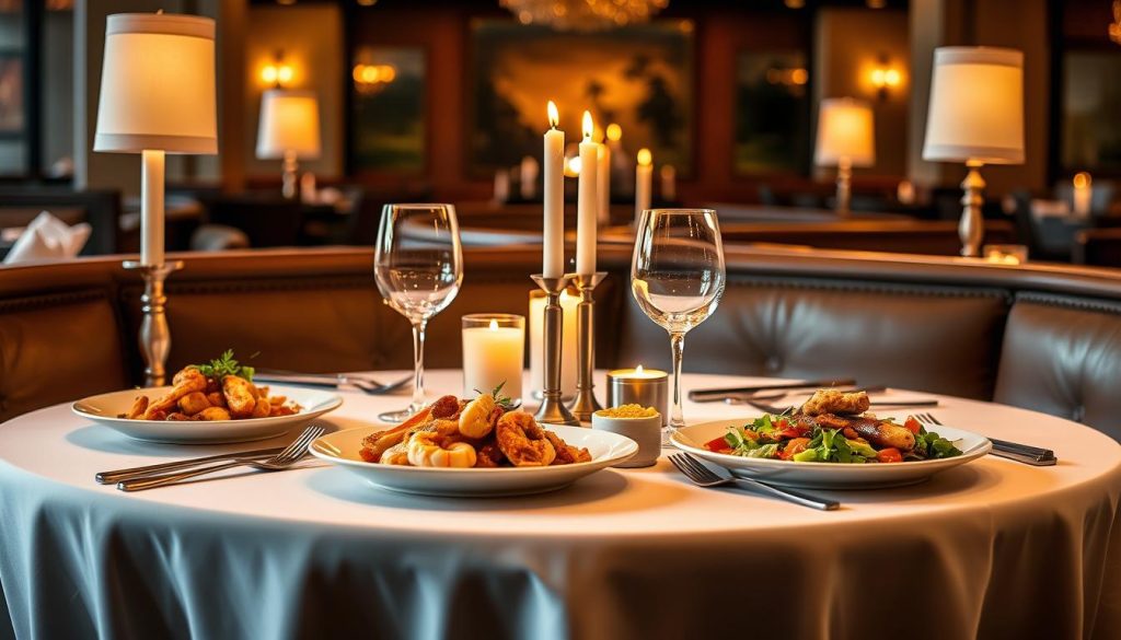 couples dinner menu at Bonefish Grill