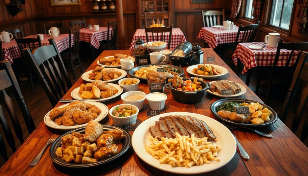 cracker barrel dinner menu with prices