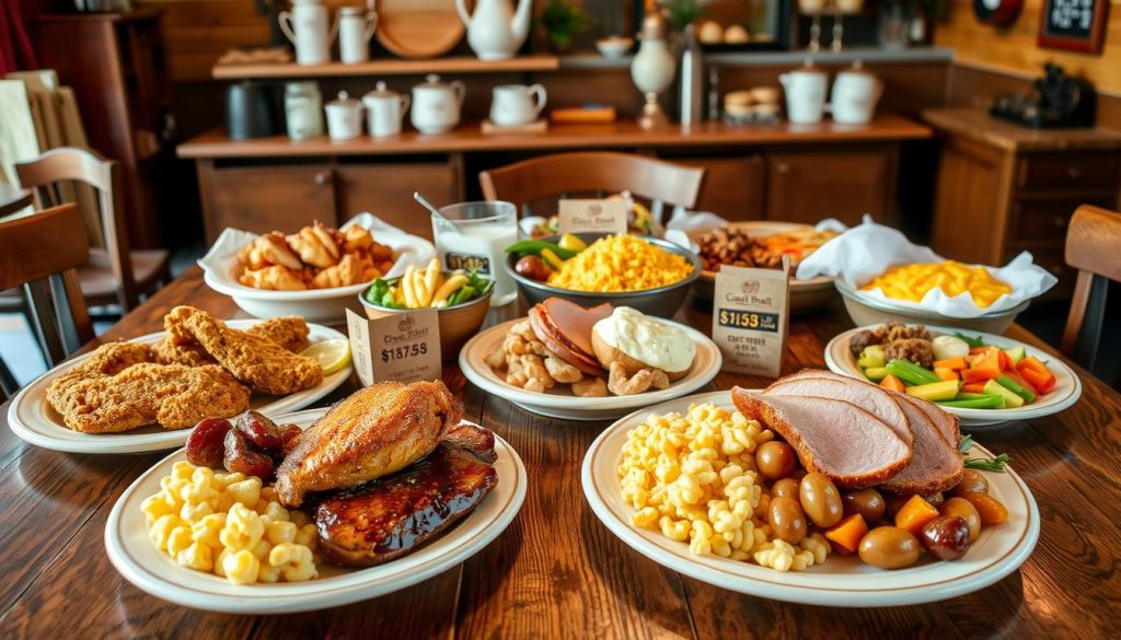 cracker barrel lunch menu with prices