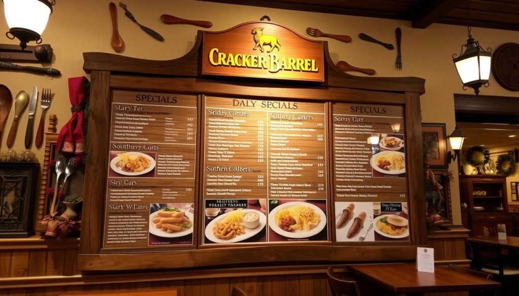 cracker barrel restaurant menu