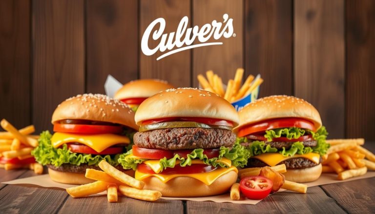 culver's burgers menu