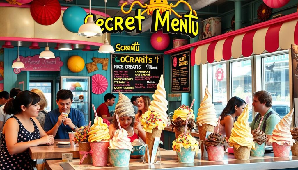 customer experiences with Baskin Robbins secret menu