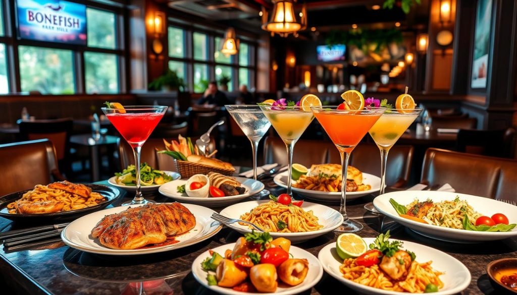 customer favorites at Bonefish Grill