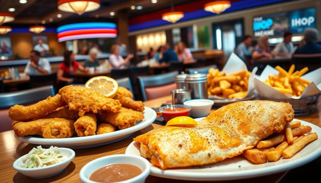 customer favorites at IHOP Fish Menu