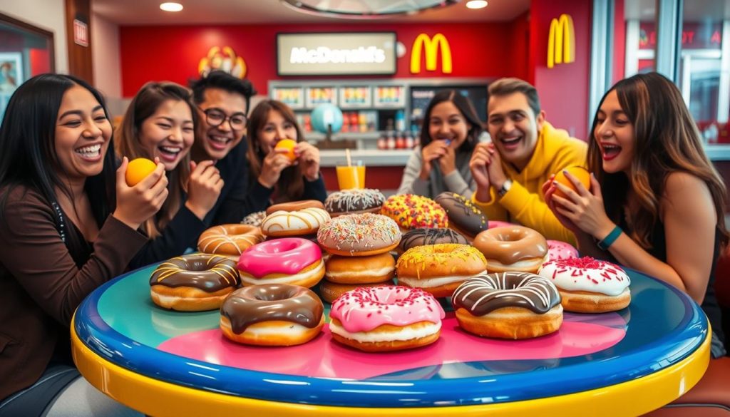 customer reviews on McDonald's donuts